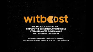 Witboost Firestarter 2025 - From Chaos to Control