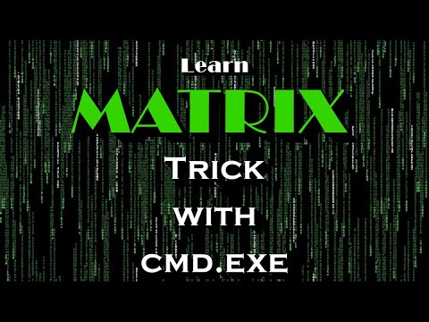 Learn the Matrix Trick in Windows! 💻 (Cool Terminal Hack!)