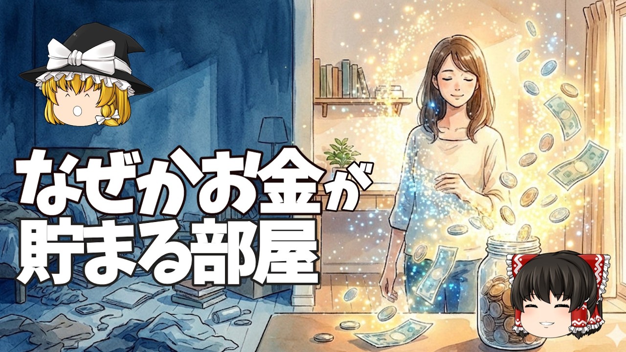 なぜかお金が貯まる人の部屋｜実は“片付け”ではありません