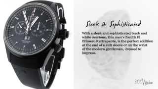 Look at this Zenith El Primero Rattrapante 75.2050.4026/21.R530 PVD Automatic Watch