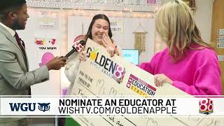 WISH-TV's Golden Apple Award, Sponsored by WGU