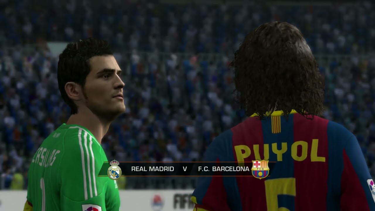 Real Madrid vs Barcelona - FIFA 2011 (PC)