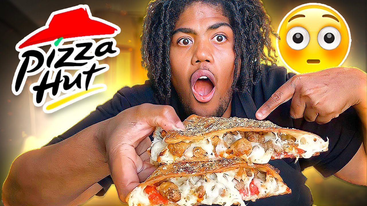 New Pizza Hut melts Review YouTube