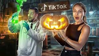 JE TESTE CES TIKTOK HALLOWEEN !! (ça rend fou)