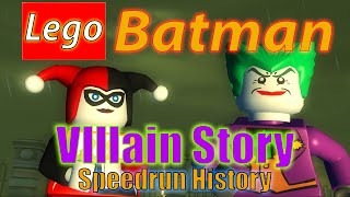Lego Batman's Villain Story Speedrun History