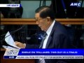 Enrile: Trillanes has been quietly, secretly, clandestinely meeting with the Chinese