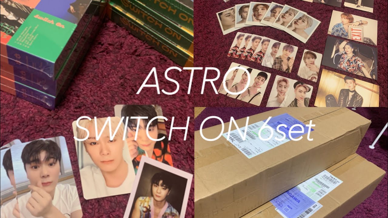 ASTRO 】SWITCH ON｜アルバム開封｜Apple Music ラキドロ｜unboxing 