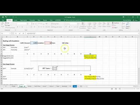 Life Cycle Costing In Excel 1