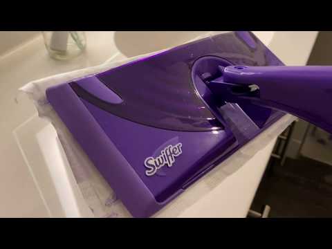 Swiffer Wet Jet Mop Kit – How to Attach Pad