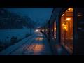 Night Train Through Frozen Mountains | 10 Hour Sleep Ambience