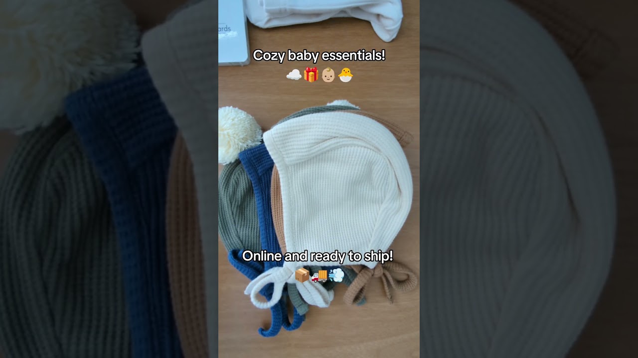 Cozy baby essentials for Fall & Winter! 