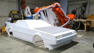 Building a full scale flying Delorean Part 1: Making the bodywork