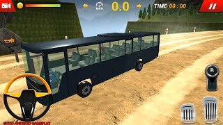 Offroad Bus Transport Simulator - PRO Bus Driver Transport | Android Gameplay FHD screenshot 4