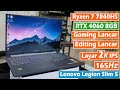 Laptop Gaming &amp; Editing Lancar Jaya Dengan Tampilan Elegan | Lenovo Legion Slim 5 16APH8