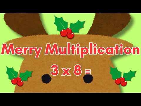 Merry Multiplication - times tables practice using arrays