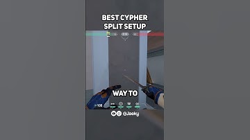 Cypher BEST Split Setup (Valorant Tips)