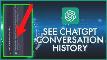 How To See Conversation History On ChatGPT 2023?