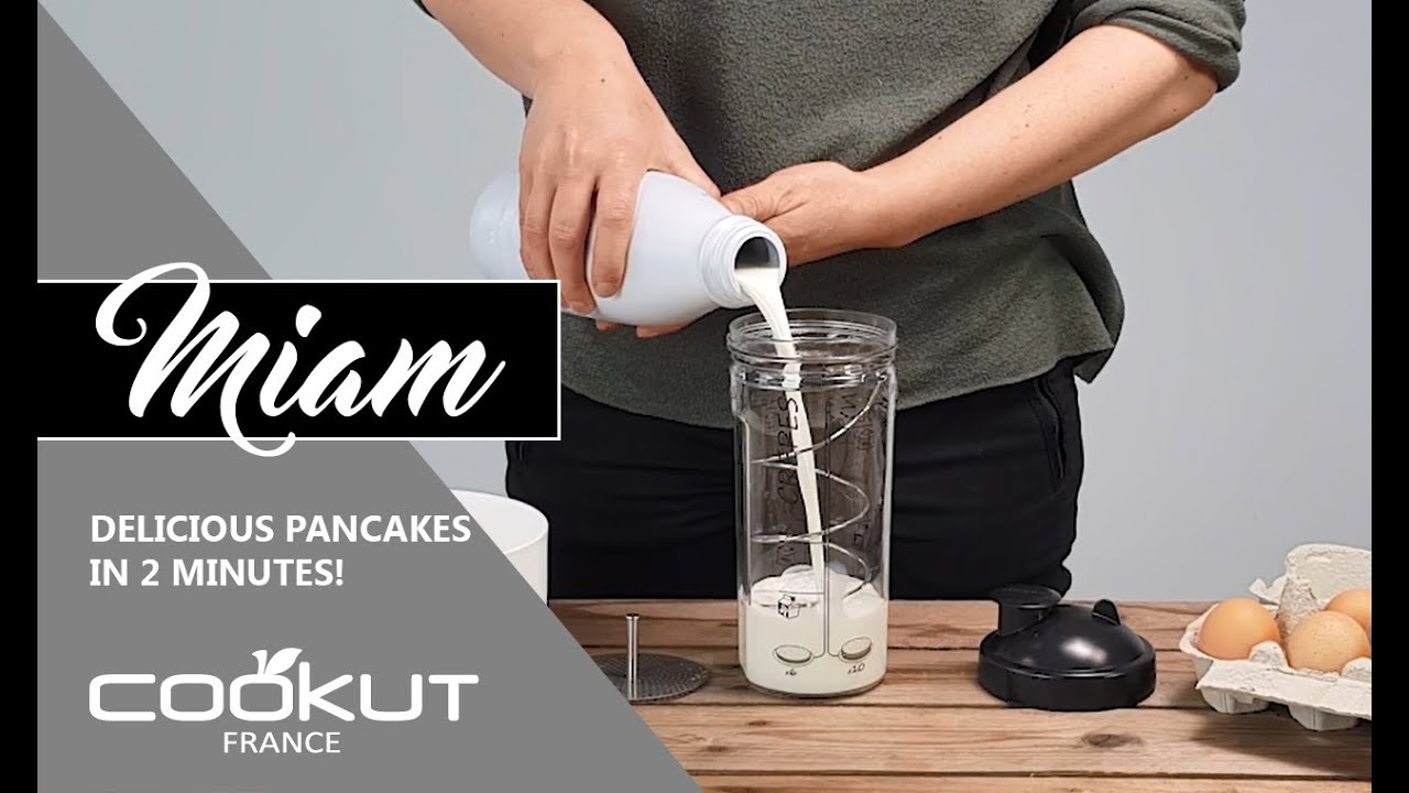 Shaker à crêpes et pancakes - MIAM COOKUT - Objectif Tendance