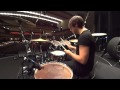 Dusan Kranjc (2Cellos) Drum Sound Check @ Nagoya-Shi Koukaido, Nagoya, JAPAN.