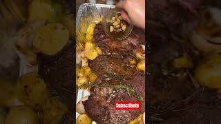 carne horneada con chimichurri #recetas #trending #trendingshorts #food