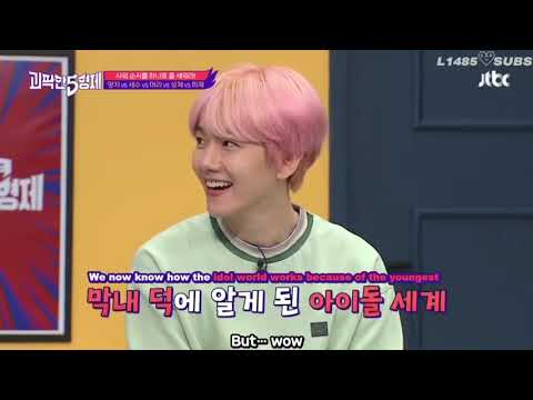1485 [ENG SUB] How does Baekhyun remove his make-up?