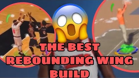 😱THE BEST REBOUNDING WING BUILD IN NBA2K20😱
