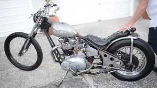 Triumph TR6 Twin Carb Hard Tail Bobber Chopper 650cc For Sale