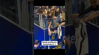 • “Pure Respect 💙 Steph Curry &amp; Ryan’s Special Handshake Moment”