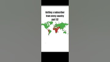 Getting a subscriber from every country part 12! New subscribers: 🇿🇦🇭🇷 #map #mapper #mapping #sub :)
