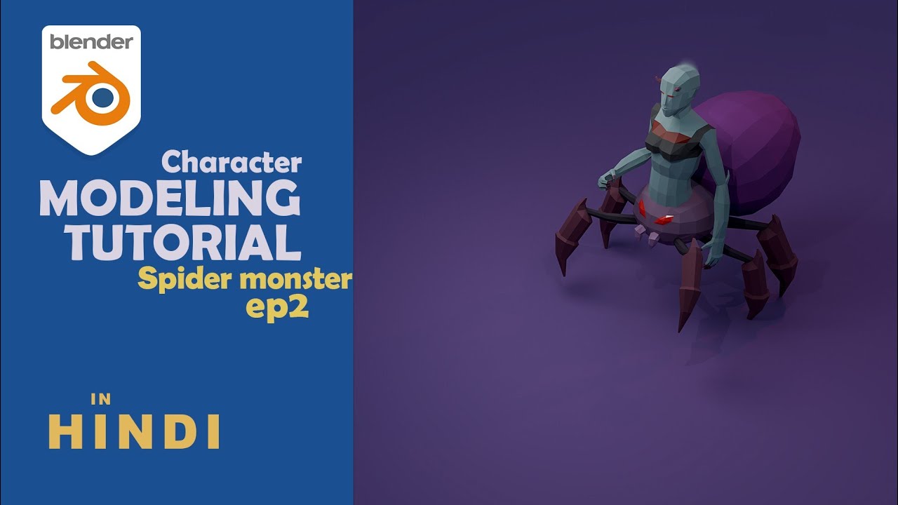 beginner character modeling tutorial ep2 #blender - YouTube
