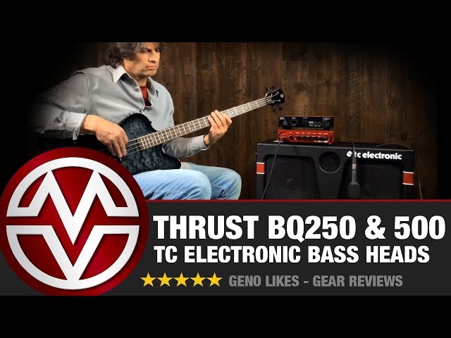 TC Electronic Thrust Bass Heads - BQ250 and BQ500 - YouTube