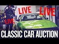 LIVE CLASSIC CAR AUCTION - SATURDAY 1 MAY 2021