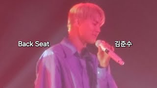 [4K세로직캠] 20240427 김준수 KIMJUNSU ジュンス Back Seat