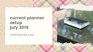 Current Planner Setup | July 2019 | Bullet Journal!