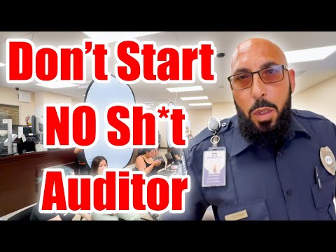 Supervisor Threatens to Throw 1A Auditor Out Over ONE WORD!