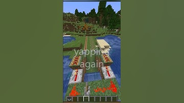 Can You Make Minecraft Minecarts Go Faster? 🤔 #minecraft