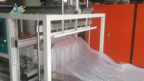 Empty bottle bag packaging machine