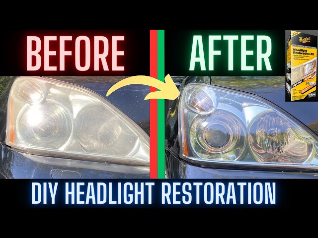 Say Goodbye to Foggy Headlights with This DIY Restoration Kit