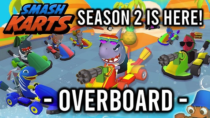 Smash Karts :-Season 2 Overboard !! ❤️❤️ 