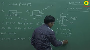JEE Main (2019) Friction Question 1 Problem Solving By SSI Sir
