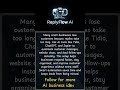 AI Business Ideas - Missed Leads? AI Replies Fast 🤖💬 #AI #LeadGen