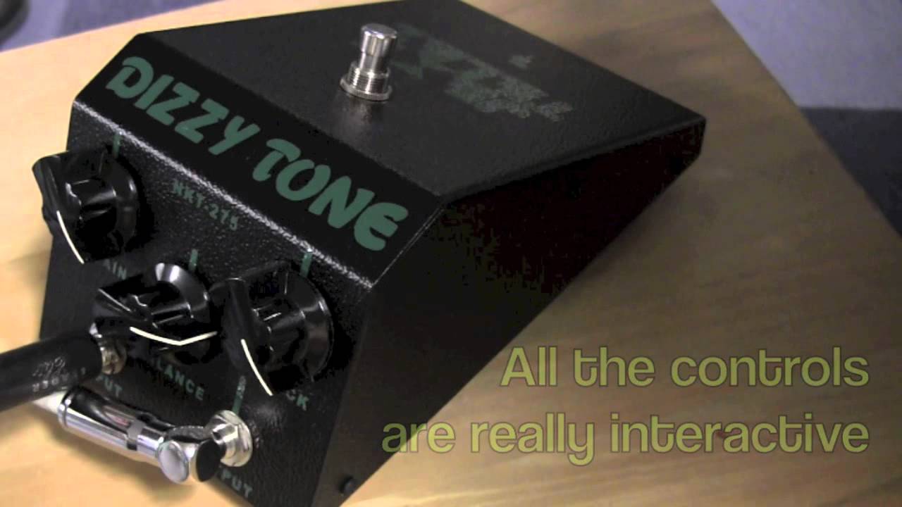 Jext Telez Dizzy Tone Fuzz V.6 Green NKT275 Demo - YouTube