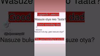 Luganda Lesson