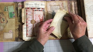 (SOLD - Thank you Amy) Lapbook flip through - Nik the Booksmith inspired