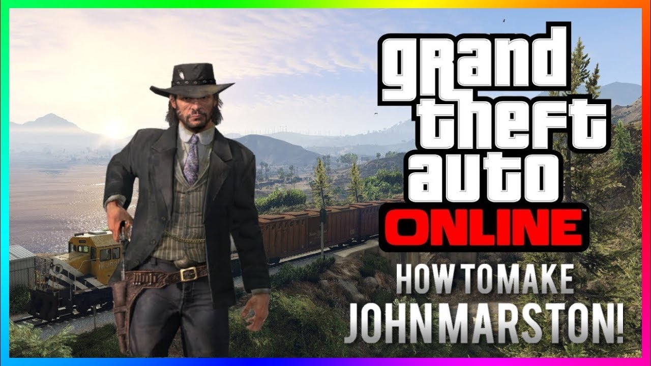 GTA 5 How To Make John Marston In GTA Online YouTube 