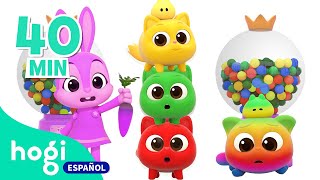 ¡Aprende Colores con una Máquina Expendedora de Dulces! | Hogi en español