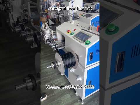 Automatic Braided Sleeve Metre Counting, Cutting, Sorting and Winding Machine