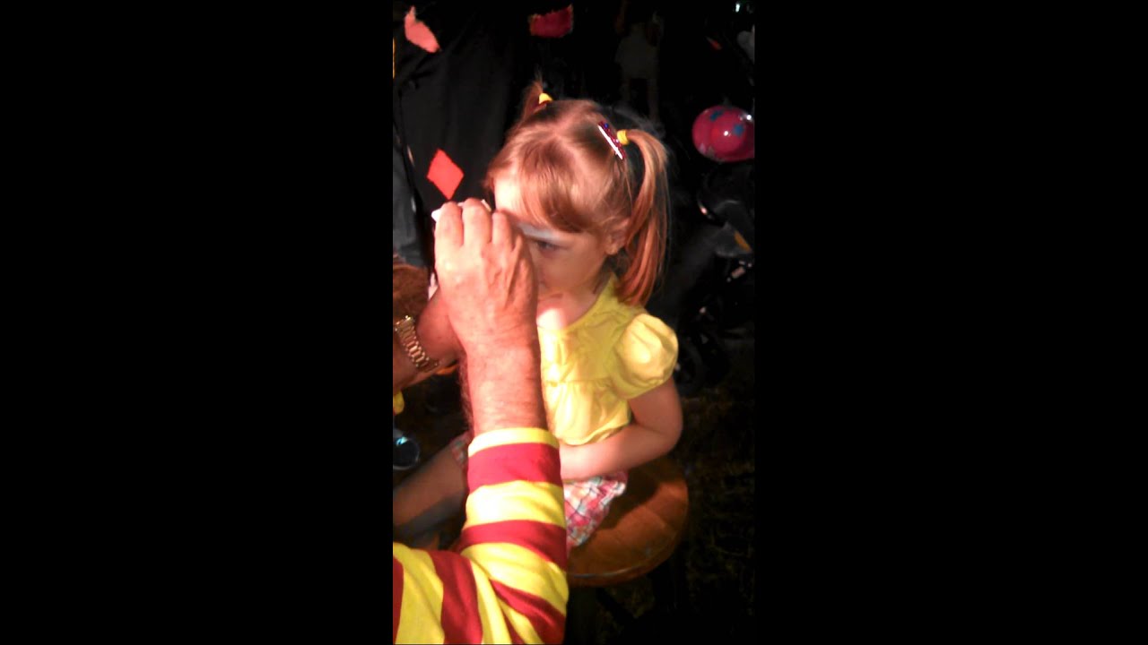 First time face painting!