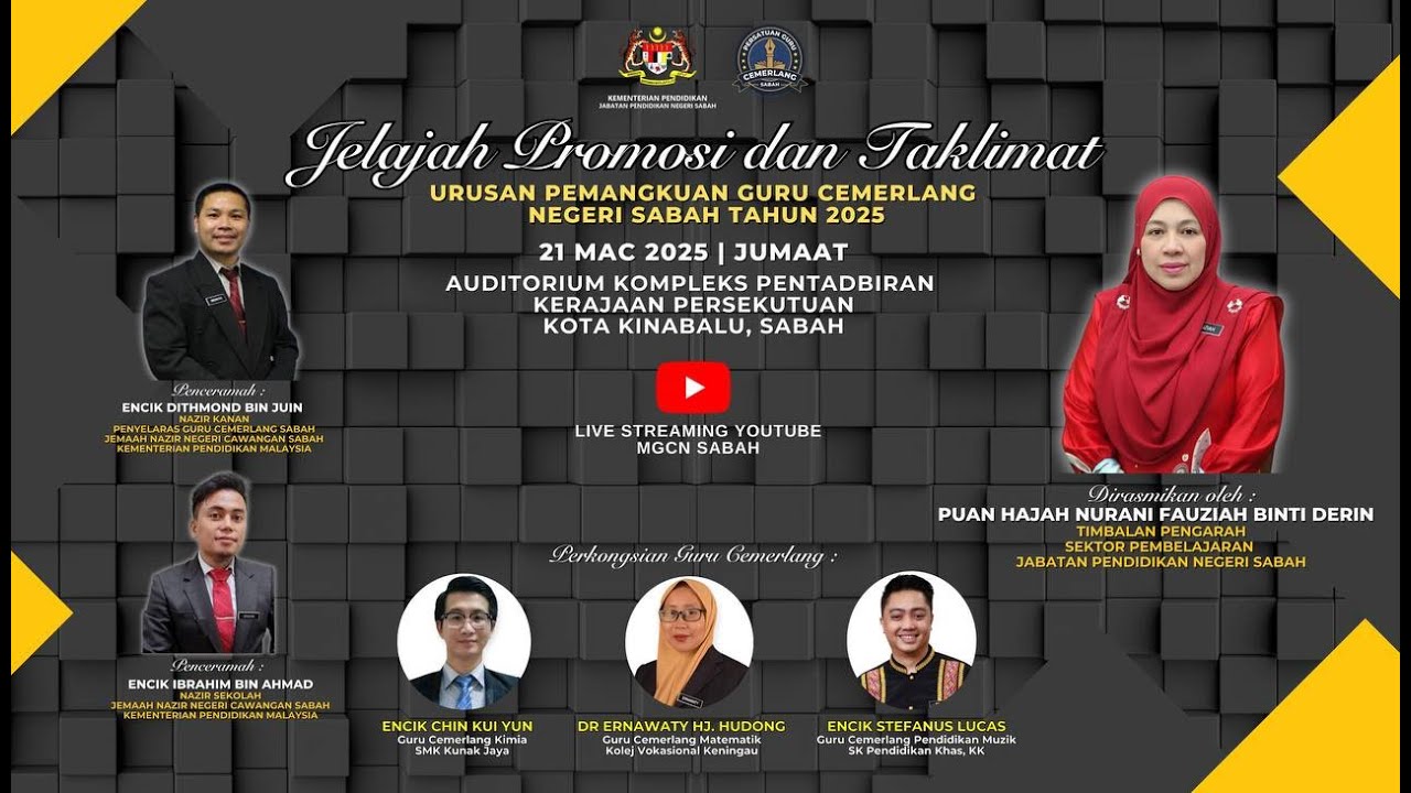 Jelajah promosi dan takilmat urusan pemangkuan GC negeri Sabah 2025