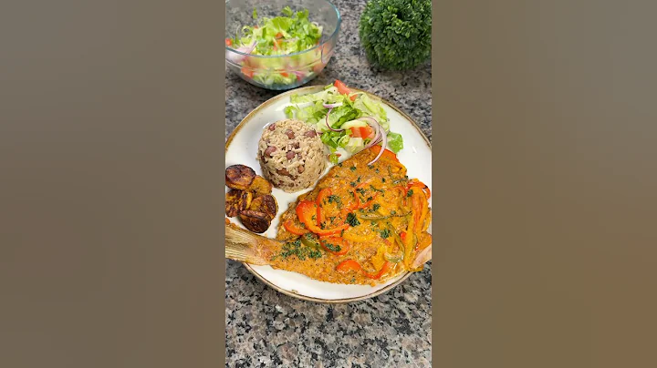 Baked Yellowtail Snapper 🐟🔥🍋✨